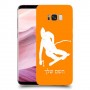 סקִי כיסוי מגן קשיח בעיצוב אישי עם השם שלך ל Samsung Galaxy S8+ יחידה אחת סקרין מובייל