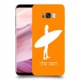 גלישה כיסוי מגן קשיח בעיצוב אישי עם השם שלך ל Samsung Galaxy S8+ יחידה אחת סקרין מובייל