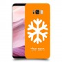 שלג כיסוי מגן קשיח בעיצוב אישי עם השם שלך ל Samsung Galaxy S8+ יחידה אחת סקרין מובייל