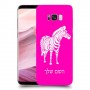 זברה כיסוי מגן קשיח בעיצוב אישי עם השם שלך ל Samsung Galaxy S8+ יחידה אחת סקרין מובייל