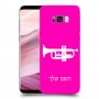 חצוצרה כיסוי מגן קשיח בעיצוב אישי עם השם שלך ל Samsung Galaxy S8+ יחידה אחת סקרין מובייל