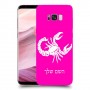 עקרב כיסוי מגן קשיח בעיצוב אישי עם השם שלך ל Samsung Galaxy S8+ יחידה אחת סקרין מובייל
