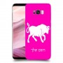 שור כיסוי מגן קשיח בעיצוב אישי עם השם שלך ל Samsung Galaxy S8+ יחידה אחת סקרין מובייל