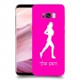 ג'וגלין - אישה כיסוי מגן קשיח בעיצוב אישי עם השם שלך ל Samsung Galaxy S8+ יחידה אחת סקרין מובייל