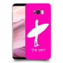 גלישה כיסוי מגן קשיח בעיצוב אישי עם השם שלך ל Samsung Galaxy S8+ יחידה אחת סקרין מובייל