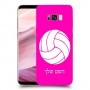 כדורעף - כדור כיסוי מגן קשיח בעיצוב אישי עם השם שלך ל Samsung Galaxy S8+ יחידה אחת סקרין מובייל