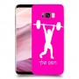 הרמת משקולות כיסוי מגן קשיח בעיצוב אישי עם השם שלך ל Samsung Galaxy S8+ יחידה אחת סקרין מובייל