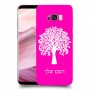 עץ כיסוי מגן קשיח בעיצוב אישי עם השם שלך ל Samsung Galaxy S8+ יחידה אחת סקרין מובייל