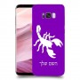 עקרב כיסוי מגן קשיח בעיצוב אישי עם השם שלך ל Samsung Galaxy S8+ יחידה אחת סקרין מובייל