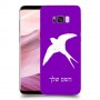 ציפור לבלוע כיסוי מגן קשיח בעיצוב אישי עם השם שלך ל Samsung Galaxy S8+ יחידה אחת סקרין מובייל