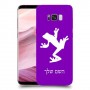 צפרדע טרופית כיסוי מגן קשיח בעיצוב אישי עם השם שלך ל Samsung Galaxy S8+ יחידה אחת סקרין מובייל