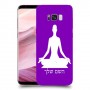 יוגה כיסוי מגן קשיח בעיצוב אישי עם השם שלך ל Samsung Galaxy S8+ יחידה אחת סקרין מובייל