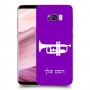 חצוצרה כיסוי מגן קשיח בעיצוב אישי עם השם שלך ל Samsung Galaxy S8+ יחידה אחת סקרין מובייל