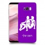 תאומים כיסוי מגן קשיח בעיצוב אישי עם השם שלך ל Samsung Galaxy S8+ יחידה אחת סקרין מובייל