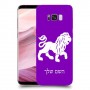 אריה כיסוי מגן קשיח בעיצוב אישי עם השם שלך ל Samsung Galaxy S8+ יחידה אחת סקרין מובייל