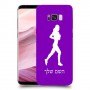 ג'וגלין - אישה כיסוי מגן קשיח בעיצוב אישי עם השם שלך ל Samsung Galaxy S8+ יחידה אחת סקרין מובייל