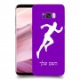 רץ כיסוי מגן קשיח בעיצוב אישי עם השם שלך ל Samsung Galaxy S8+ יחידה אחת סקרין מובייל