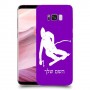 סקִי כיסוי מגן קשיח בעיצוב אישי עם השם שלך ל Samsung Galaxy S8+ יחידה אחת סקרין מובייל