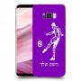 שחקן כדורגל כיסוי מגן קשיח בעיצוב אישי עם השם שלך ל Samsung Galaxy S8+ יחידה אחת סקרין מובייל