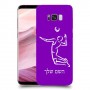 שחקן כדורעף כיסוי מגן קשיח בעיצוב אישי עם השם שלך ל Samsung Galaxy S8+ יחידה אחת סקרין מובייל