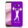 הרמת משקולות כיסוי מגן קשיח בעיצוב אישי עם השם שלך ל Samsung Galaxy S8+ יחידה אחת סקרין מובייל