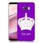 כתר מלכותי כיסוי מגן קשיח בעיצוב אישי עם השם שלך ל Samsung Galaxy S8+ יחידה אחת סקרין מובייל