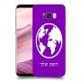 עולם כיסוי מגן קשיח בעיצוב אישי עם השם שלך ל Samsung Galaxy S8+ יחידה אחת סקרין מובייל