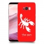 עקרב כיסוי מגן קשיח בעיצוב אישי עם השם שלך ל Samsung Galaxy S8+ יחידה אחת סקרין מובייל