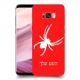 עכביש כיסוי מגן קשיח בעיצוב אישי עם השם שלך ל Samsung Galaxy S8+ יחידה אחת סקרין מובייל