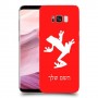 צפרדע טרופית כיסוי מגן קשיח בעיצוב אישי עם השם שלך ל Samsung Galaxy S8+ יחידה אחת סקרין מובייל