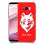 זאב כיסוי מגן קשיח בעיצוב אישי עם השם שלך ל Samsung Galaxy S8+ יחידה אחת סקרין מובייל