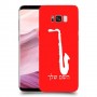 סקספון כיסוי מגן קשיח בעיצוב אישי עם השם שלך ל Samsung Galaxy S8+ יחידה אחת סקרין מובייל