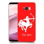 קשת כיסוי מגן קשיח בעיצוב אישי עם השם שלך ל Samsung Galaxy S8+ יחידה אחת סקרין מובייל