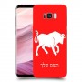 שור כיסוי מגן קשיח בעיצוב אישי עם השם שלך ל Samsung Galaxy S8+ יחידה אחת סקרין מובייל