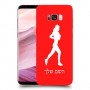 ג'וגלין - אישה כיסוי מגן קשיח בעיצוב אישי עם השם שלך ל Samsung Galaxy S8+ יחידה אחת סקרין מובייל
