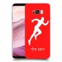 רץ כיסוי מגן קשיח בעיצוב אישי עם השם שלך ל Samsung Galaxy S8+ יחידה אחת סקרין מובייל