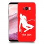 סקִי כיסוי מגן קשיח בעיצוב אישי עם השם שלך ל Samsung Galaxy S8+ יחידה אחת סקרין מובייל