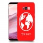 עולם כיסוי מגן קשיח בעיצוב אישי עם השם שלך ל Samsung Galaxy S8+ יחידה אחת סקרין מובייל