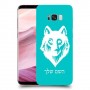 זאב כיסוי מגן קשיח בעיצוב אישי עם השם שלך ל Samsung Galaxy S8+ יחידה אחת סקרין מובייל