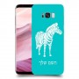 זברה כיסוי מגן קשיח בעיצוב אישי עם השם שלך ל Samsung Galaxy S8+ יחידה אחת סקרין מובייל