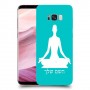 יוגה כיסוי מגן קשיח בעיצוב אישי עם השם שלך ל Samsung Galaxy S8+ יחידה אחת סקרין מובייל
