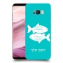 דגים כיסוי מגן קשיח בעיצוב אישי עם השם שלך ל Samsung Galaxy S8+ יחידה אחת סקרין מובייל
