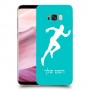 רץ כיסוי מגן קשיח בעיצוב אישי עם השם שלך ל Samsung Galaxy S8+ יחידה אחת סקרין מובייל