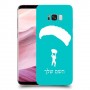 צניחה חופשית כיסוי מגן קשיח בעיצוב אישי עם השם שלך ל Samsung Galaxy S8+ יחידה אחת סקרין מובייל