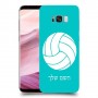 כדורעף - כדור כיסוי מגן קשיח בעיצוב אישי עם השם שלך ל Samsung Galaxy S8+ יחידה אחת סקרין מובייל