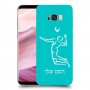שחקן כדורעף כיסוי מגן קשיח בעיצוב אישי עם השם שלך ל Samsung Galaxy S8+ יחידה אחת סקרין מובייל