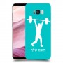 הרמת משקולות כיסוי מגן קשיח בעיצוב אישי עם השם שלך ל Samsung Galaxy S8+ יחידה אחת סקרין מובייל