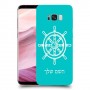 הגה - קפטן - ים כיסוי מגן קשיח בעיצוב אישי עם השם שלך ל Samsung Galaxy S8+ יחידה אחת סקרין מובייל
