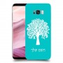 עץ כיסוי מגן קשיח בעיצוב אישי עם השם שלך ל Samsung Galaxy S8+ יחידה אחת סקרין מובייל