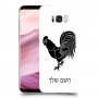 תרנגול כיסוי מגן קשיח בעיצוב אישי עם השם שלך ל Samsung Galaxy S8+ יחידה אחת סקרין מובייל